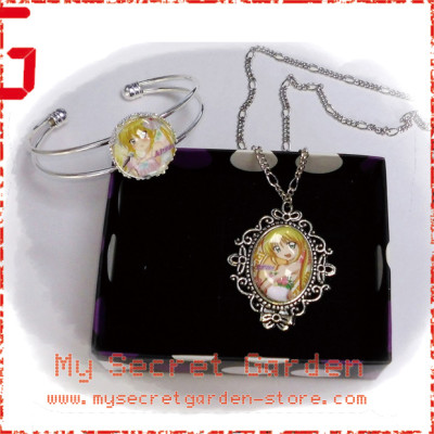 Hayate The Combat Butler ハヤテのごとく Nagi Sanzenin Anime Cabochon Necklace and Bracelet Set